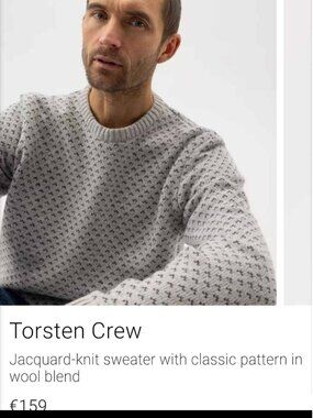 Holebrook Sweden Men’s Sweater – Size M (Like New)
